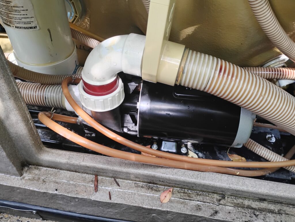 A spa pump
